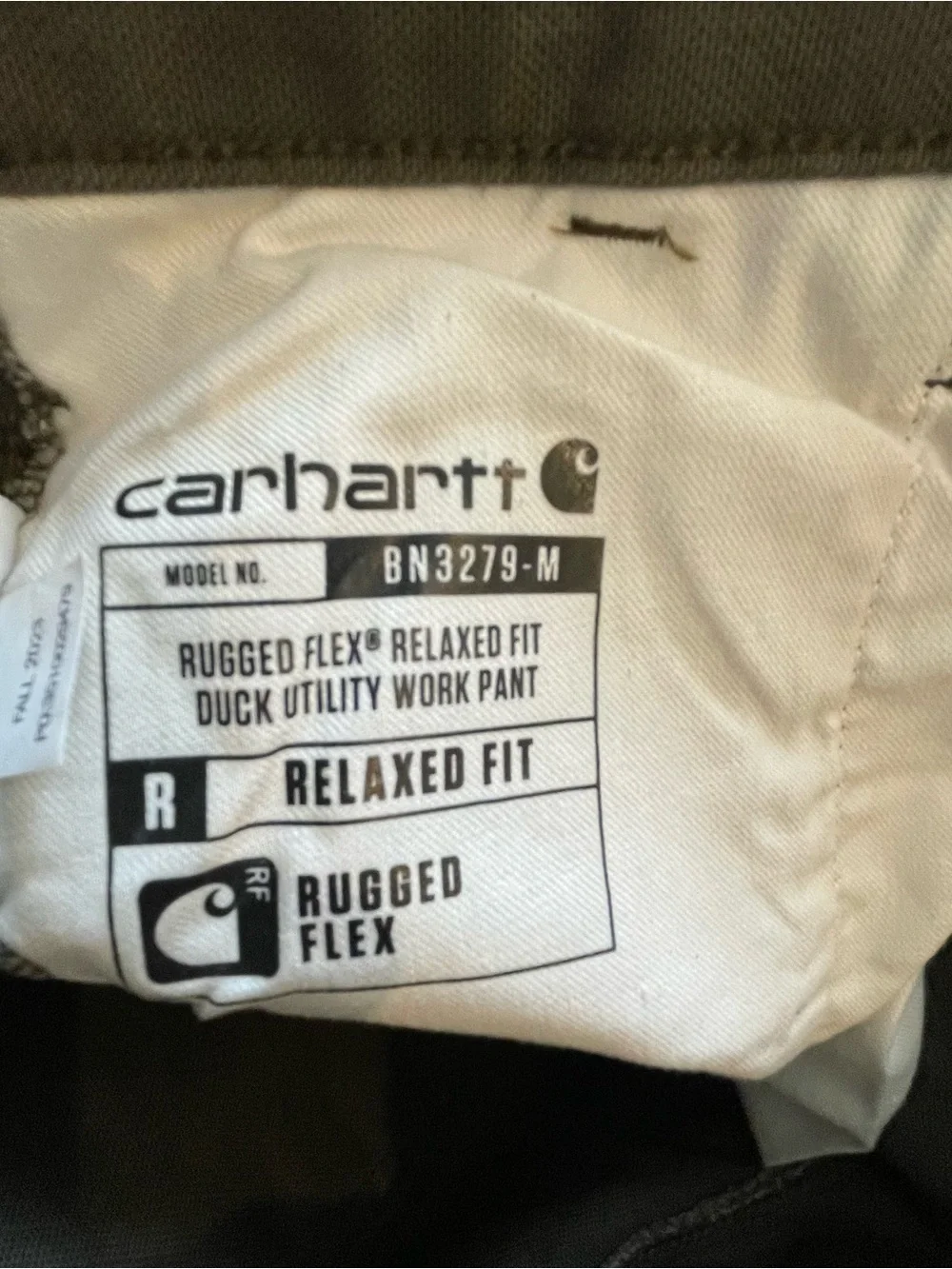 Carhartt Men’s Olive Work Pants - Rugged Utility Trousers
